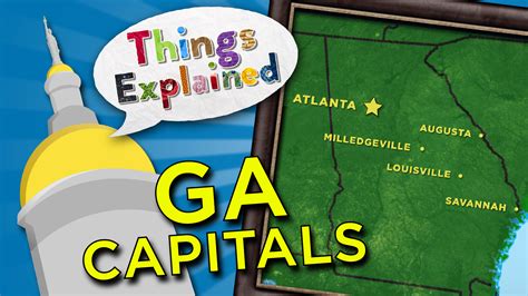 what is the capital of georgia|how many capitals has georgia had.